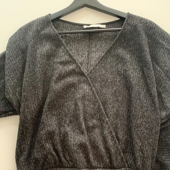 🎉HOST PICK🎉🎉 Lush - gorgeous grey tunic length top or mini dress - Picture 8 of 10